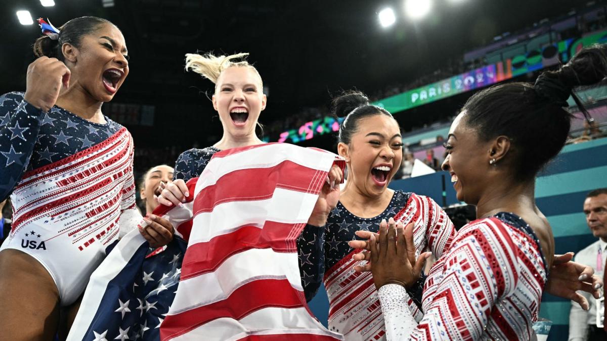 Simone Biles Leads Team USA to Gold Victory at the Paris 2024 Olympics