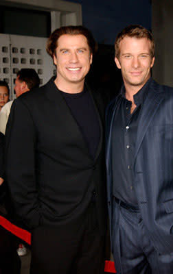 John Travolta and Thomas Jane at the L.A. premiere of Artisan's The Punisher