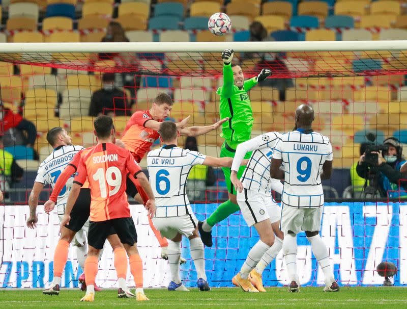 Champions League - Group B - Shakhtar Donetsk v Inter Milan