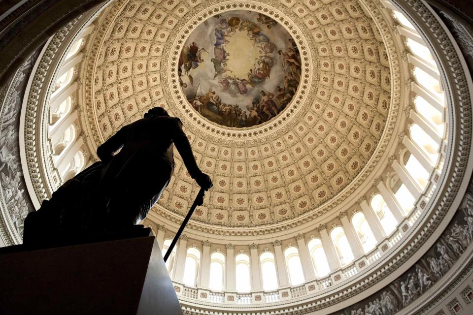 File photo of the U.S. Capitol Rotunda on Capitol Hill in Washington