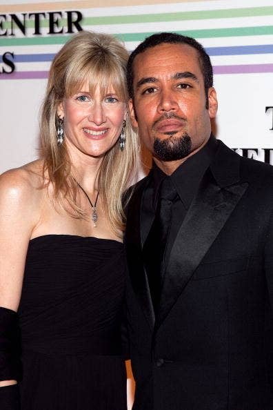 Lara Dern and Ben Harper while married