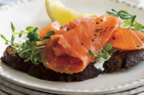 Smoked Salmon Toasts