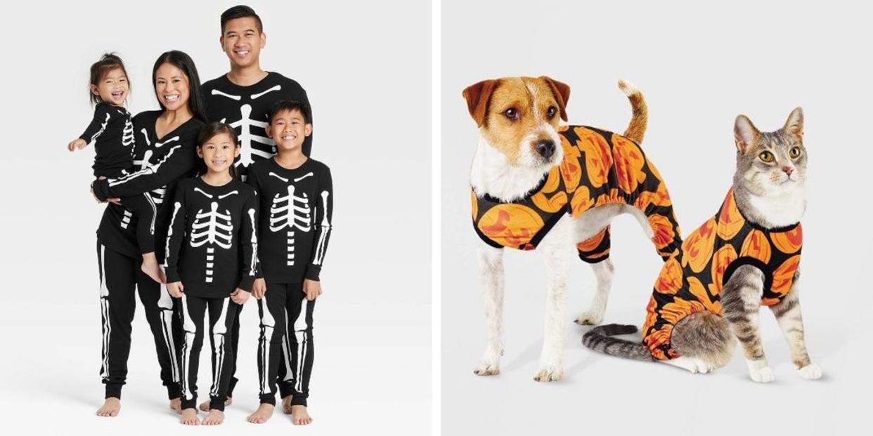 target hyde and eek boutique halloween matching family pajamas