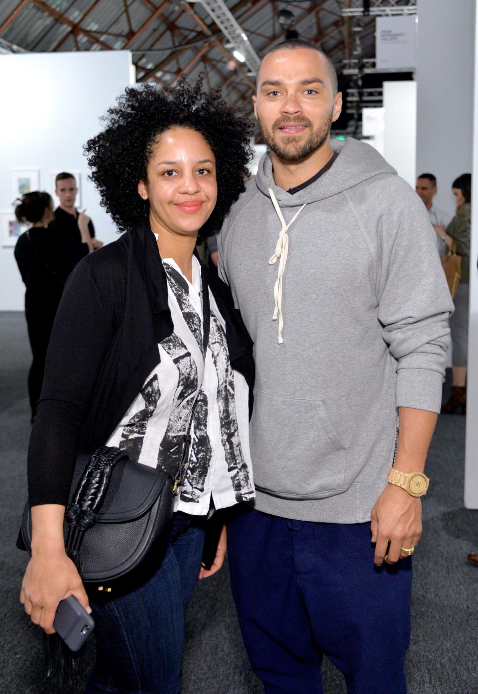 Aryn Drake-Lee and actor Jesse Williams together in 2016.&nbsp; (Photo: Stefanie Keenan via Getty Images)