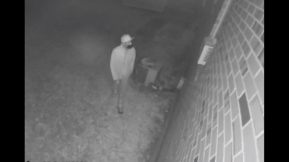 North Carolina police shared photos of a person they say was caught on camera near a reported burglary.