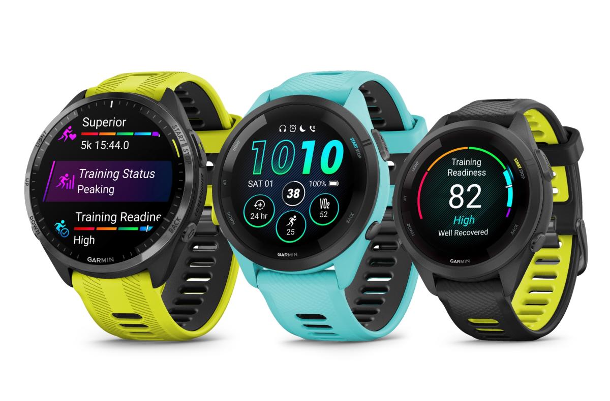 Garmin 推出首款採用AMOLED 顯示的Forerunner 跑錶