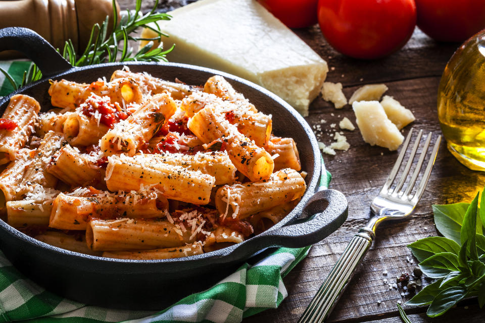 So sehen Rigatoni beim Italiener aus (Symbolbild: Getty Images)