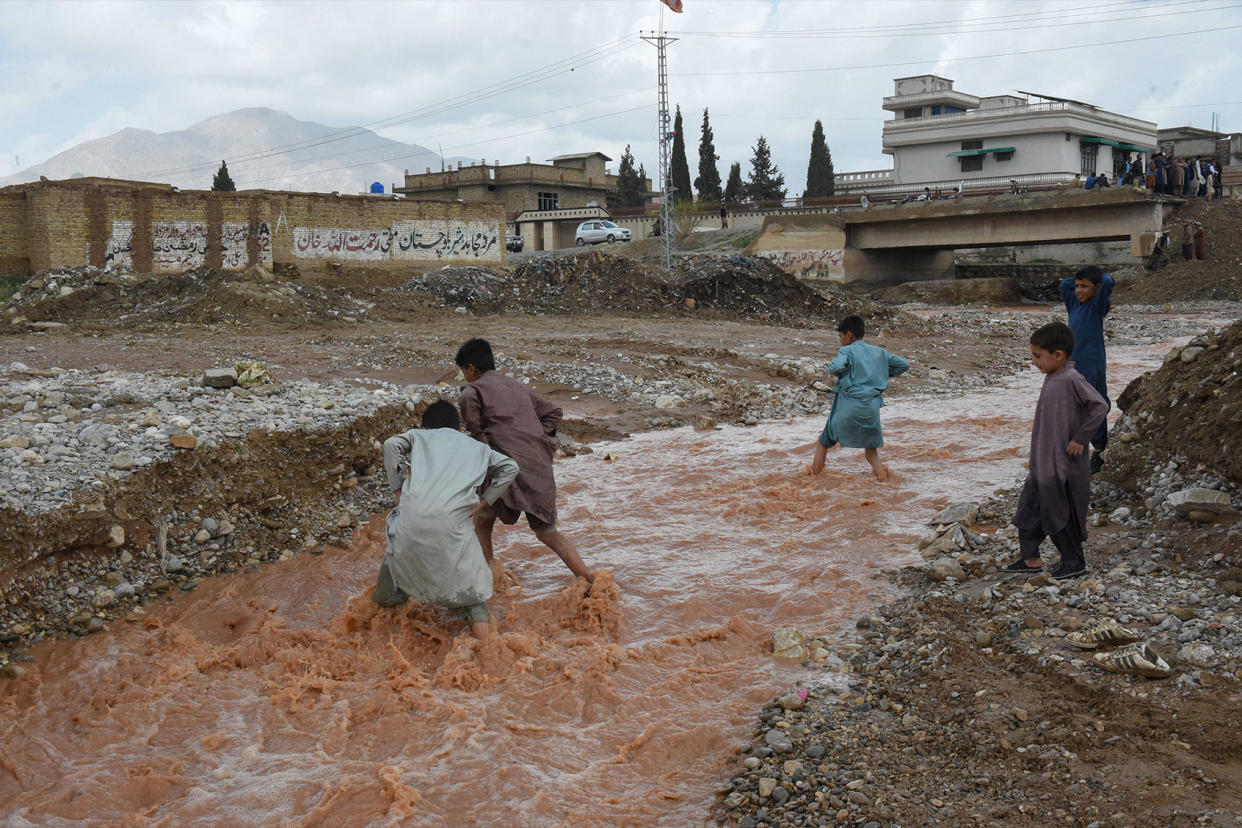 Pakistan Flooding BANARAS KHAN/AFP via Getty Images