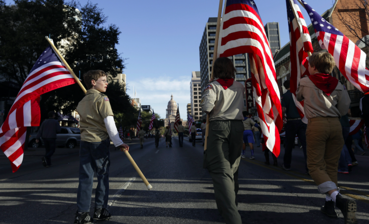 Transgender children have previously been banned from enrolling in the Boy Scouts of America (Rex)