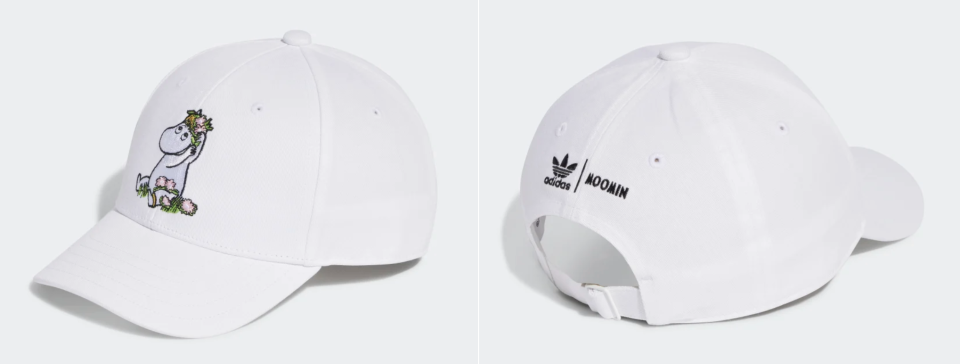 Adidas Originals X Moomin Baseball Cap in white