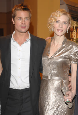 Brad Pitt and Cate Blanchett at the Los Angeles premiere of Paramount Classics' Babel