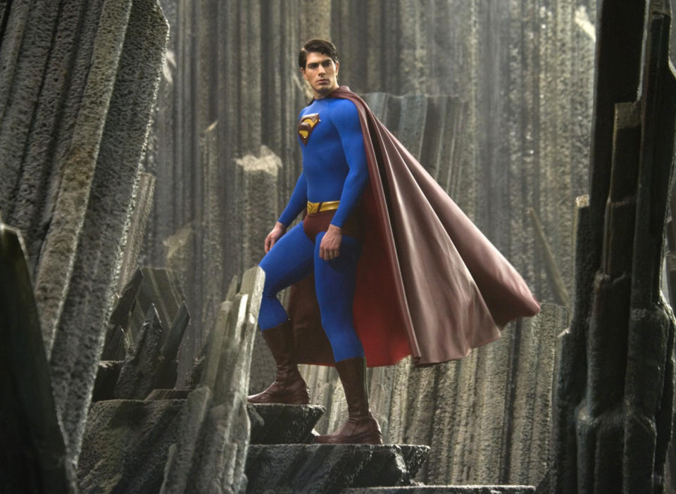 Brandon Routh as the Man of Steel in <i>Superman Returns</i>(Warner Bros.)