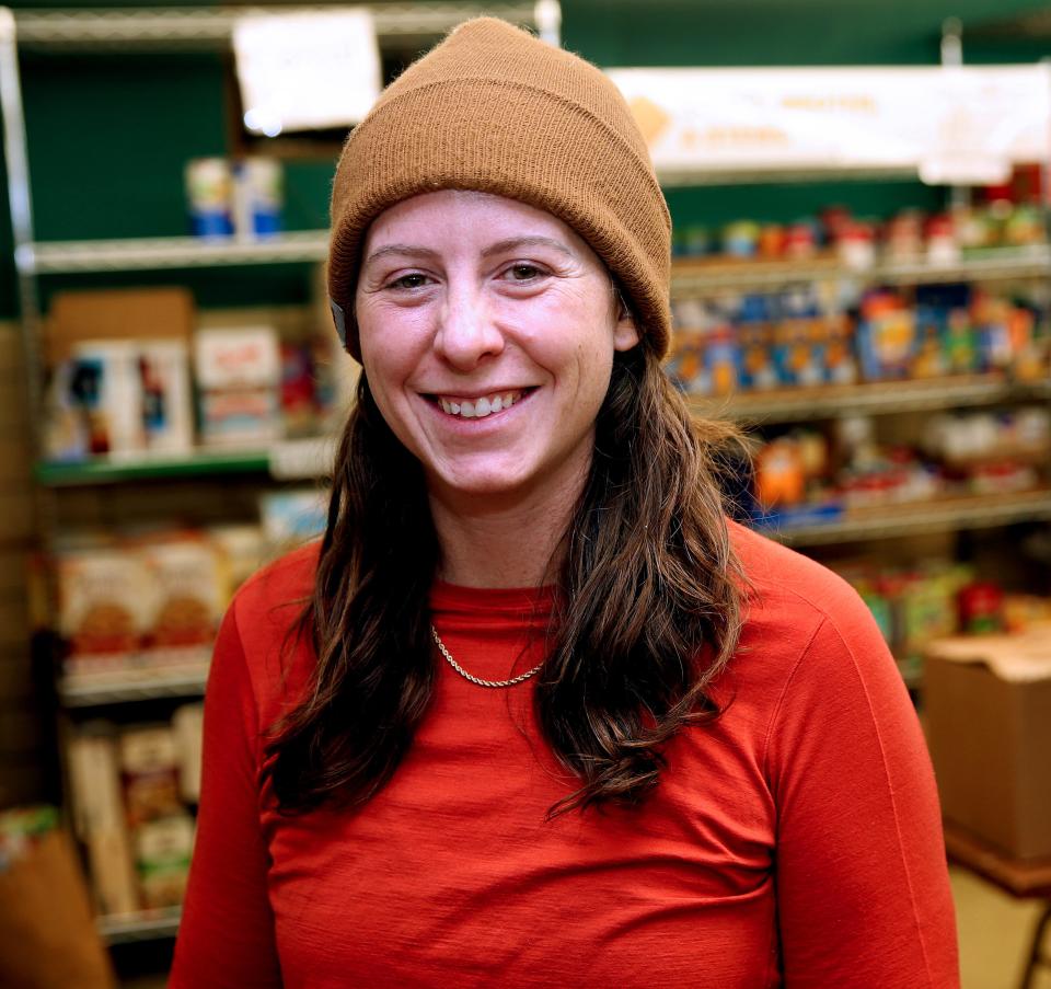 Caitlin Cullen is now food center director of the Riverwest Food Pantry.