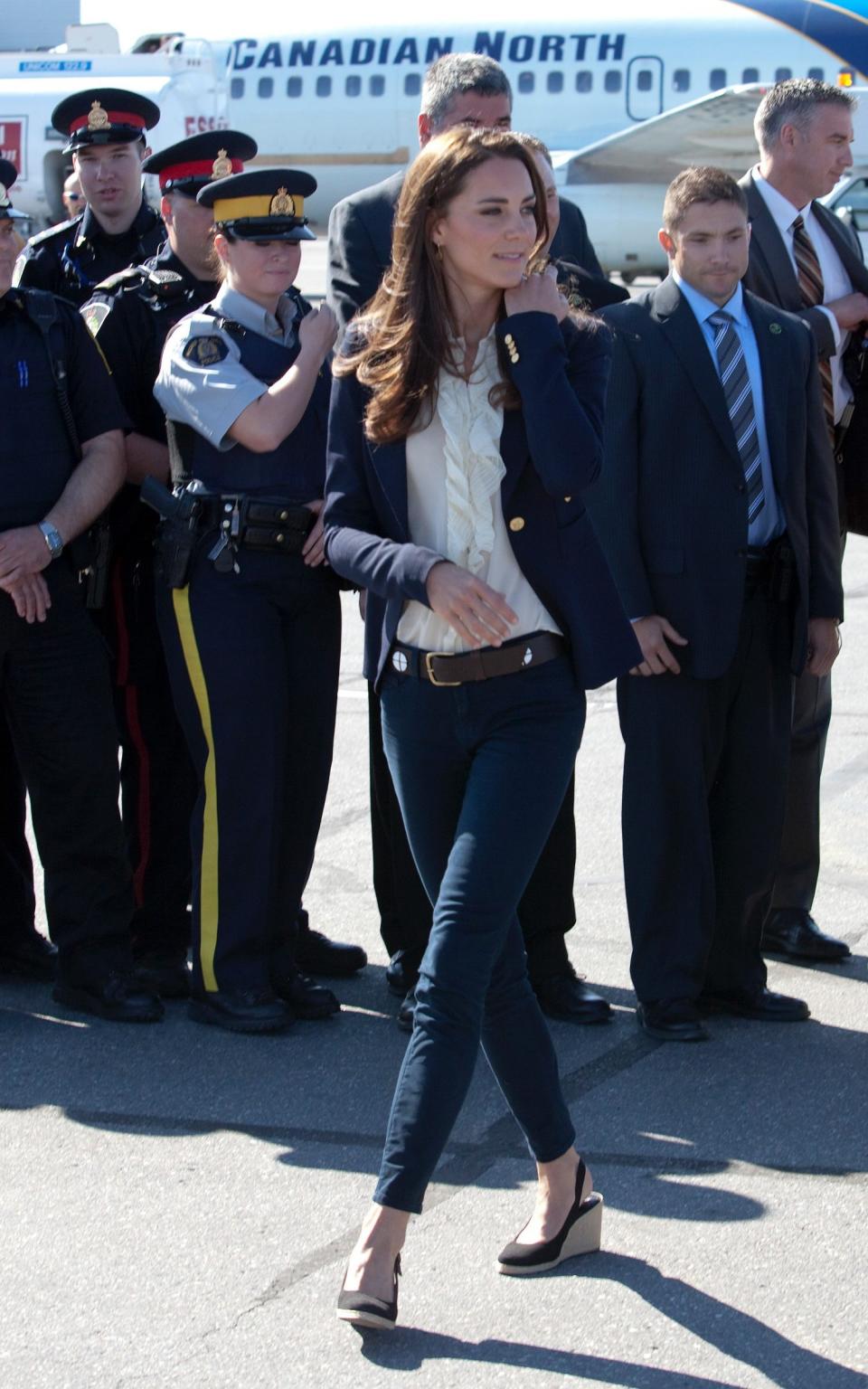 The Duchess of Cambridge in Canada, July 2011 - Wireimage