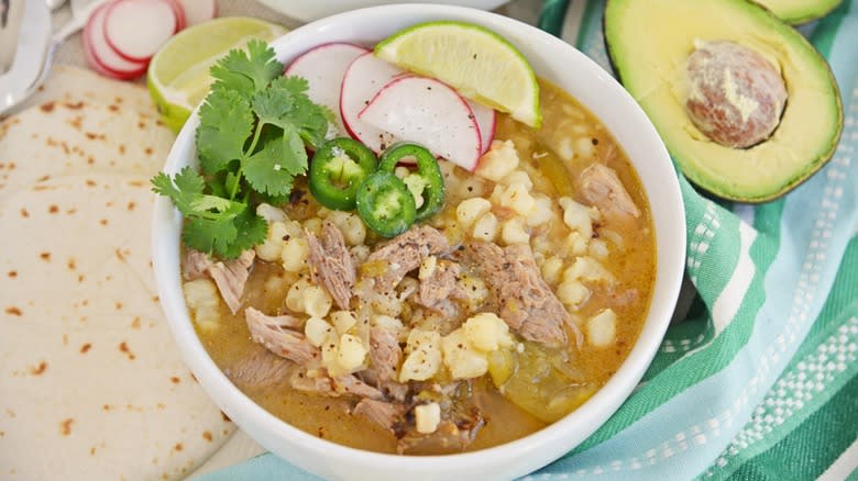 Zesty Instant Pot Pozole