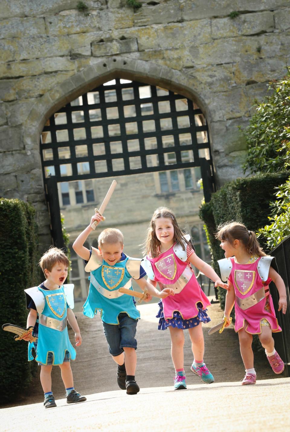 Take the kids to Warwick Castle