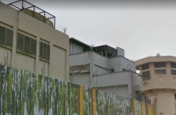 南投收容所在10/1驚傳2受刑人企圖逃獄的案件。（圖／翻攝自Google map）