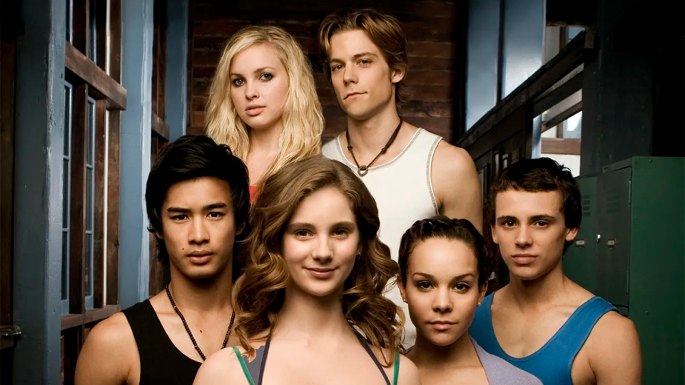 Dance Academy cast.