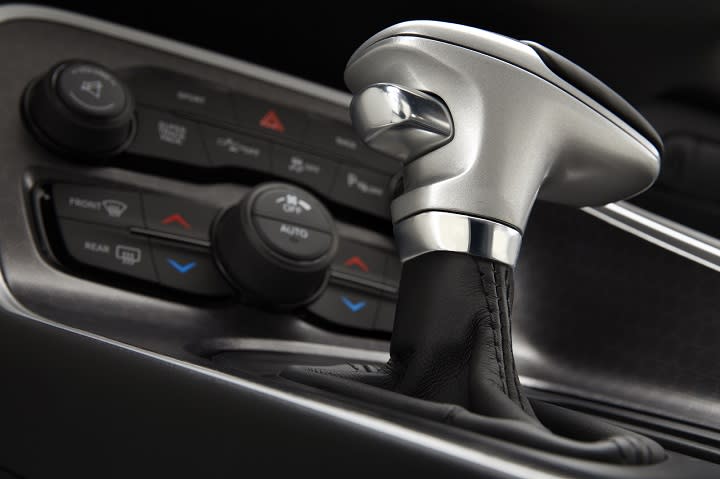 2016 Dodge Challenger SXT gear selector and climate control system photo