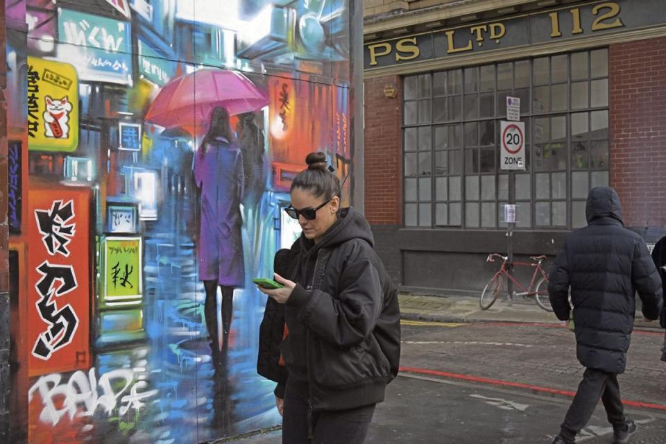 The area is the heart of London's street art scene – particularly Brick Lane (Daniel Lynch)