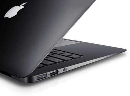 Space grey MacBook Air