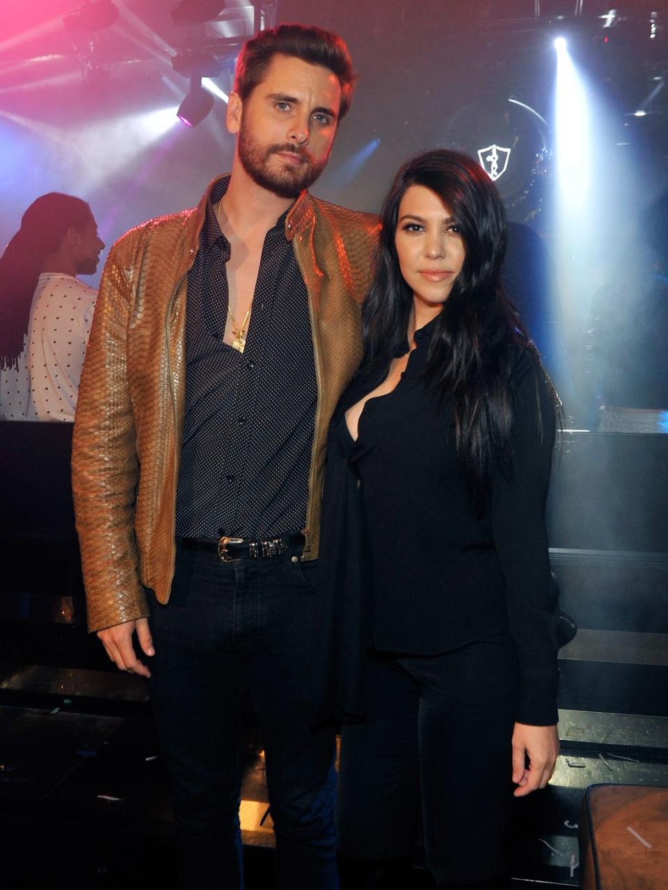 Kourtney Kardashian and Scott Disick