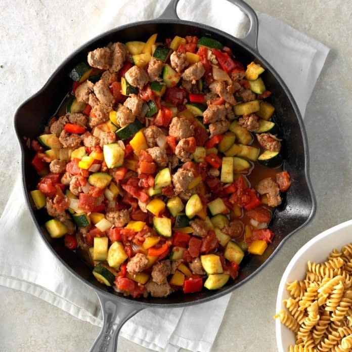 Italian Sausage Veggie Skillet