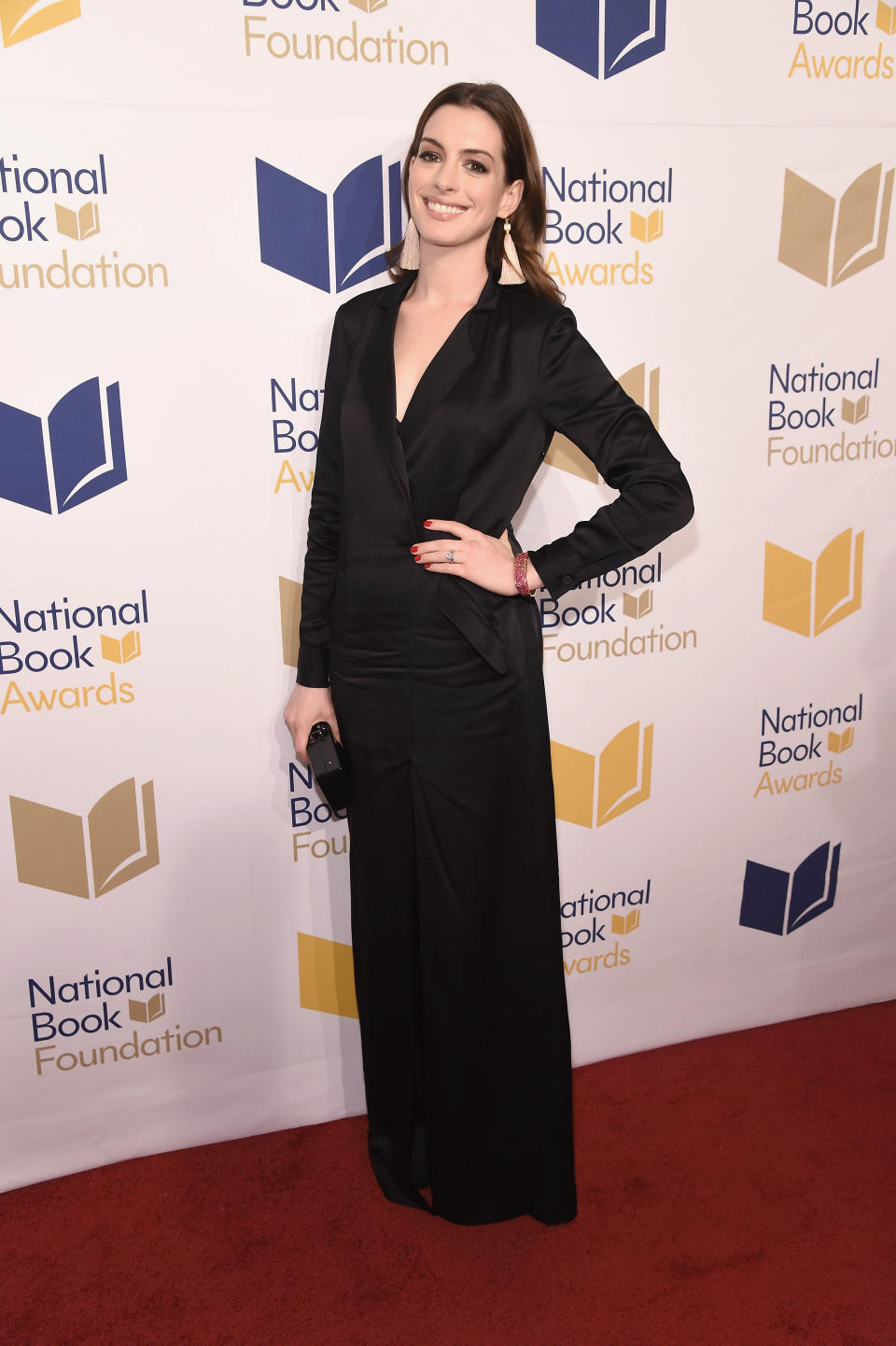 Anne Hathaway at the 68th National Book Awards