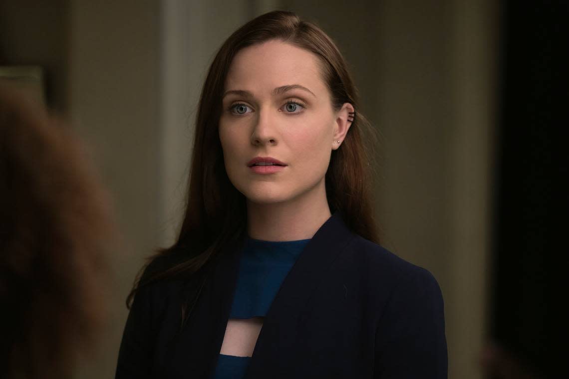 Evan Rachel Wood as Christina in Season 4 of “Westworld” on HBO.