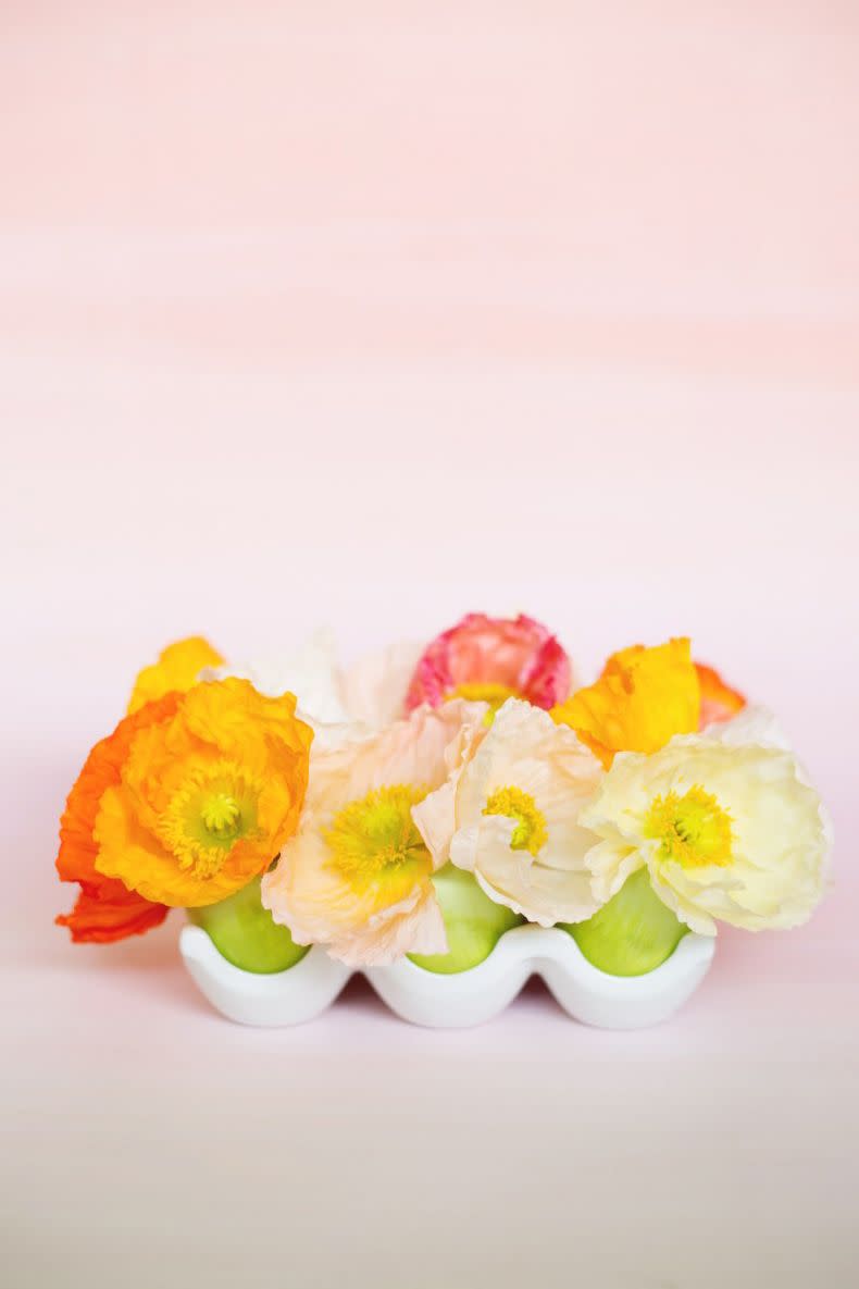 Egg Floral Centerpiece