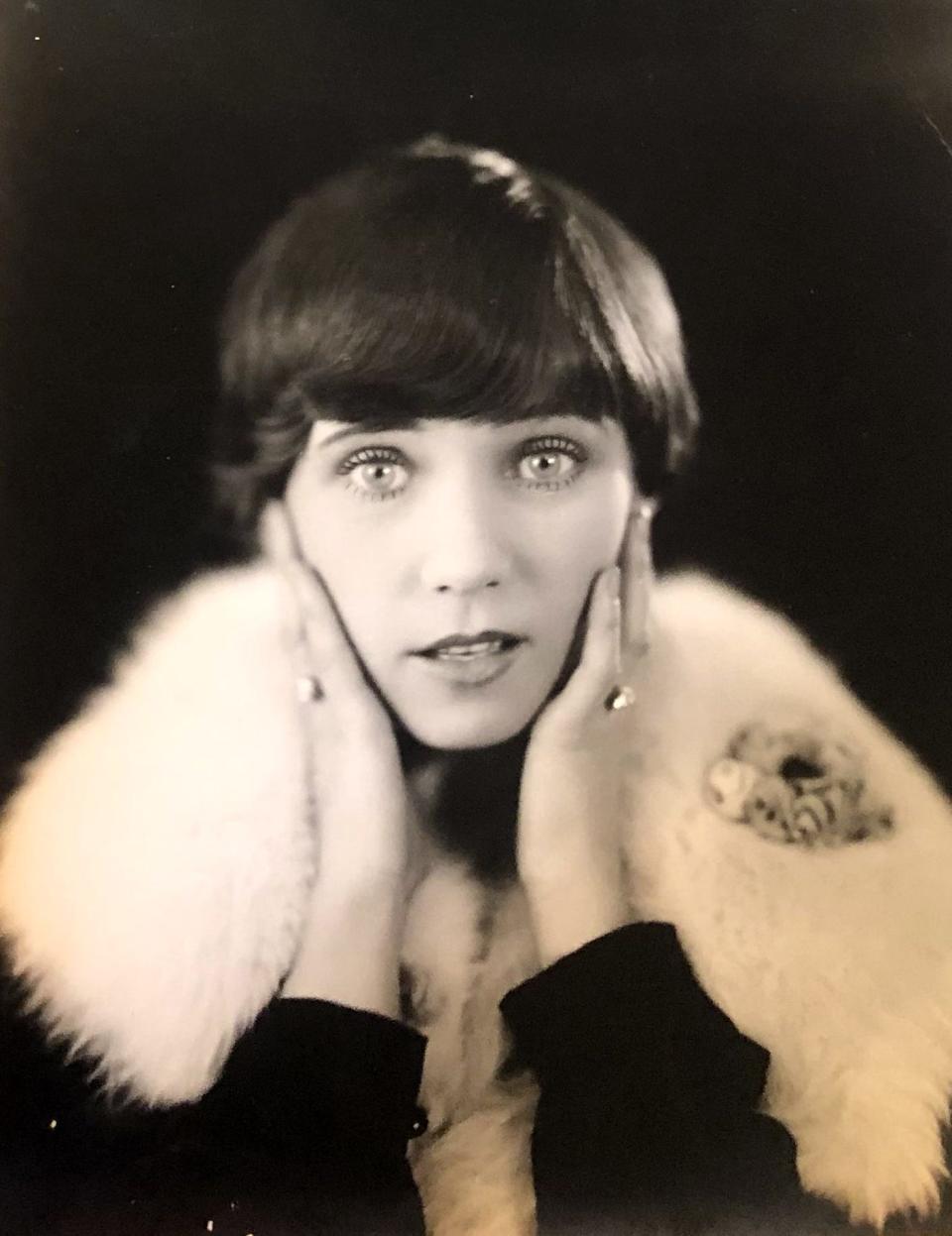 Vera Dawn Walker in an undated promotional photograph from her silent movie days.