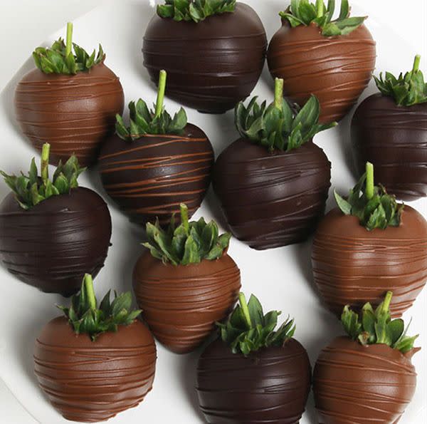 Dark & Milk Chocolate Covered Strawberries