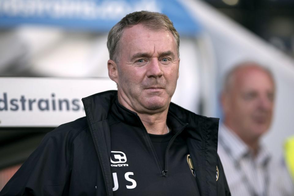 John Sheridan's tirade of abuse towards the match official earned him a P45