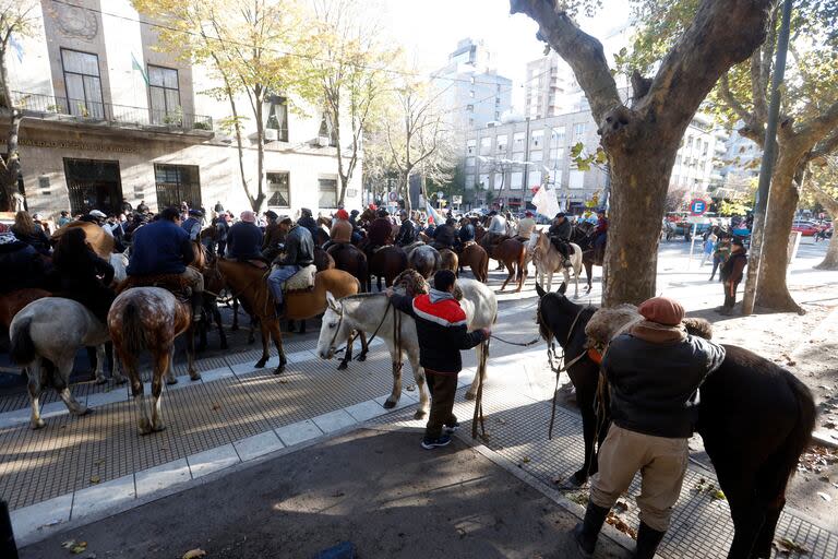 Marcha y protesta en Mar del Plata