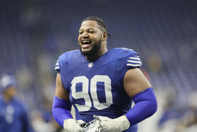 Colts free agency: Grover Stewart returns on 3-year deal - Yahoo Sports