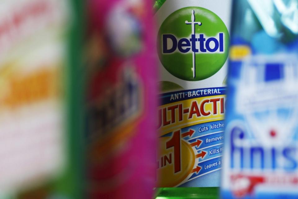 Consumer goods firm Reckitt is among companies due to report on July 27 (Stephen Hird/Reuters)