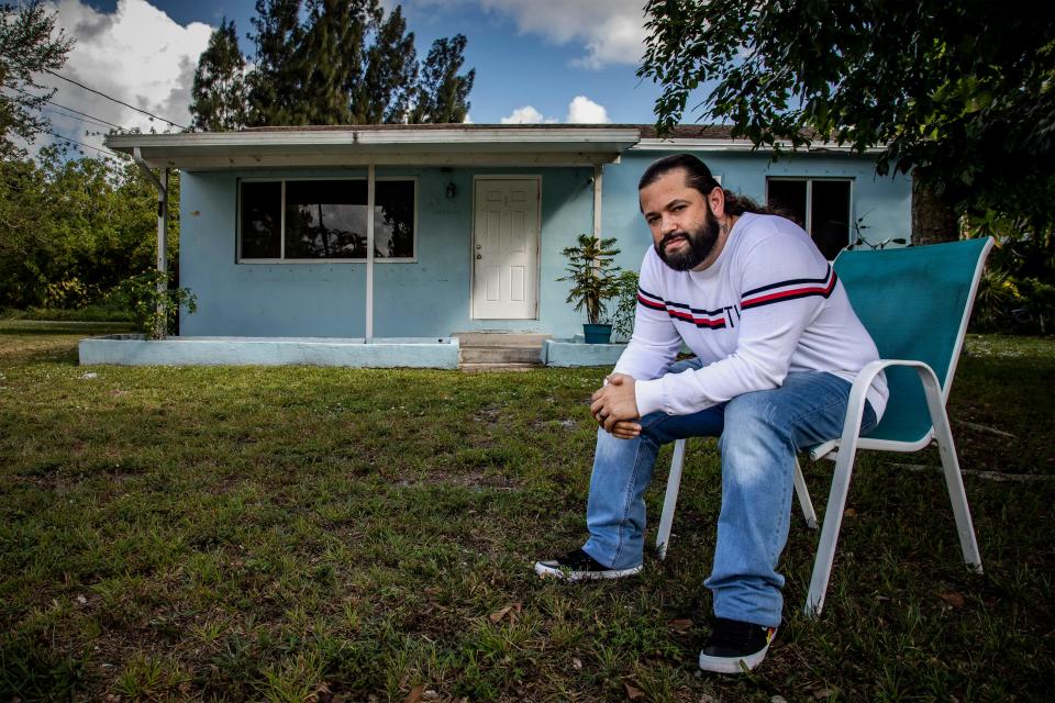 “The owner wants her property back. There’s nothing we can do.”  Nelson Torres hopes his family can find a home nearby so he can continue to walk to work. The family of six has steep medical bills and no car.