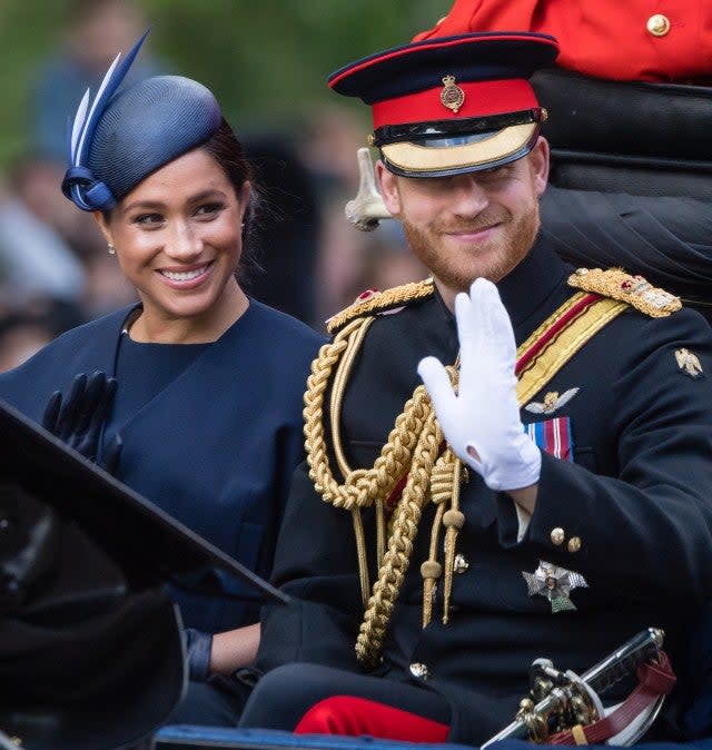 The Duke and Duchess of Sussex celebrated the birth of their son while also having some behind-the-scenes struggles in 2019.