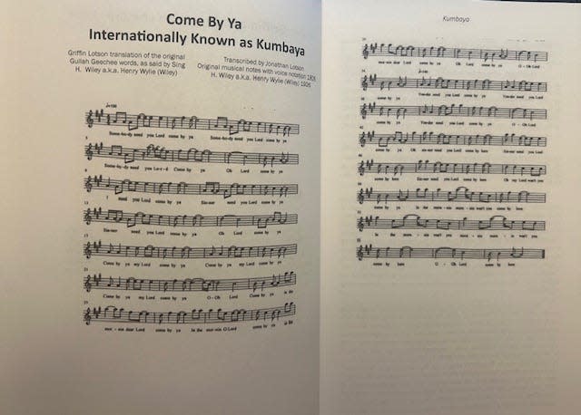 "Come by Ya" sheet music