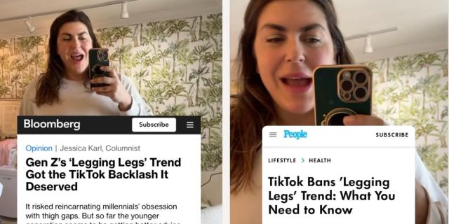 TikTok Bans 'Legging Legs' Trend: What You Need to Know - Yahoo Sports