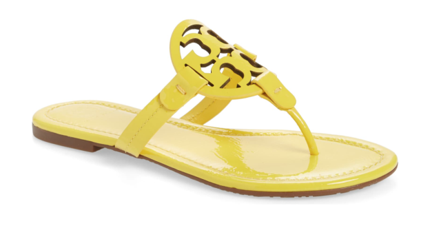 Tory Burch Miller flip flops on sale at Nordstrom clearance sale