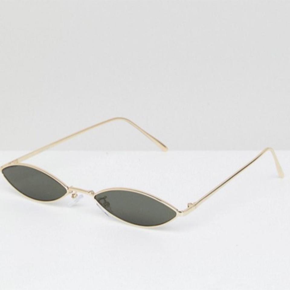 <p>Extreme Small Fashion Round Glasses, £14, ASOS</p><p><a rel="nofollow noopener" href="http://www.asos.com/asos/asos-design-extreme-small-fashion-round-glasses/prd/9125709?clr=gold&SearchQuery=&cid=4545&gridcolumn=2&gridrow=16&gridsize=4&pge=1&pgesize=72&totalstyles=439" target="_blank" data-ylk="slk:BUY NOW;elm:context_link;itc:0;sec:content-canvas" class="link ">BUY NOW</a><br></p>