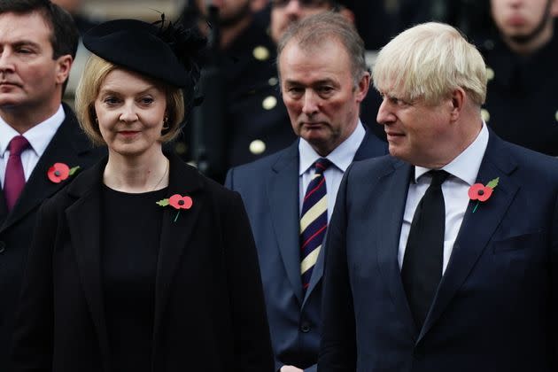 Liz Truss and Boris Johnson have joined a Tory rebellion on onshore wind farms.