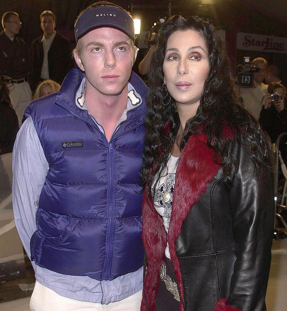 Cher and son Elijah Blue  (Vince Bucci / Getty Images)