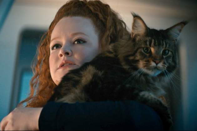 Star Trek: Discovery Video: Tilly Has a Close Encounter With Grudge the Cat