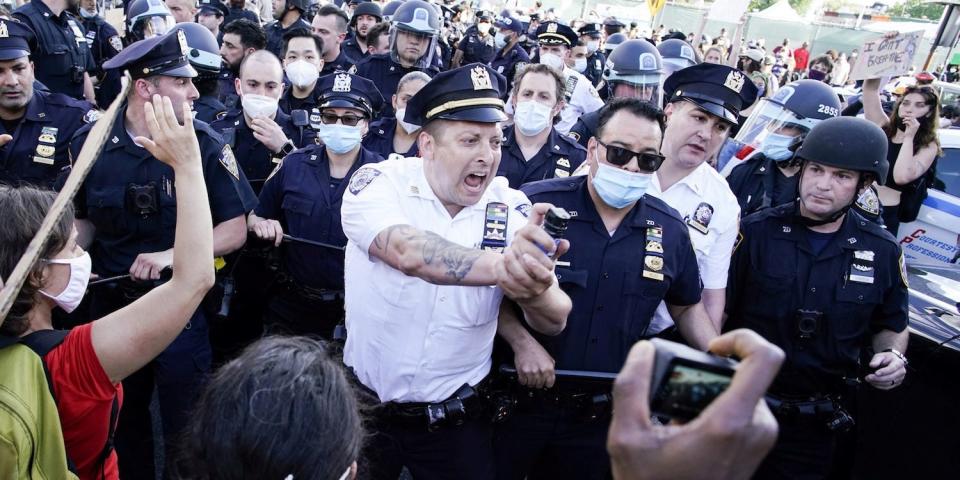 protest new york