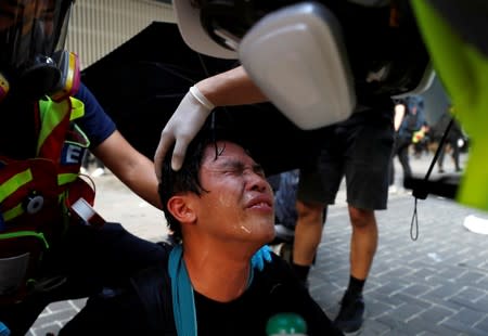 Anti-government demonstration in Hong Kong