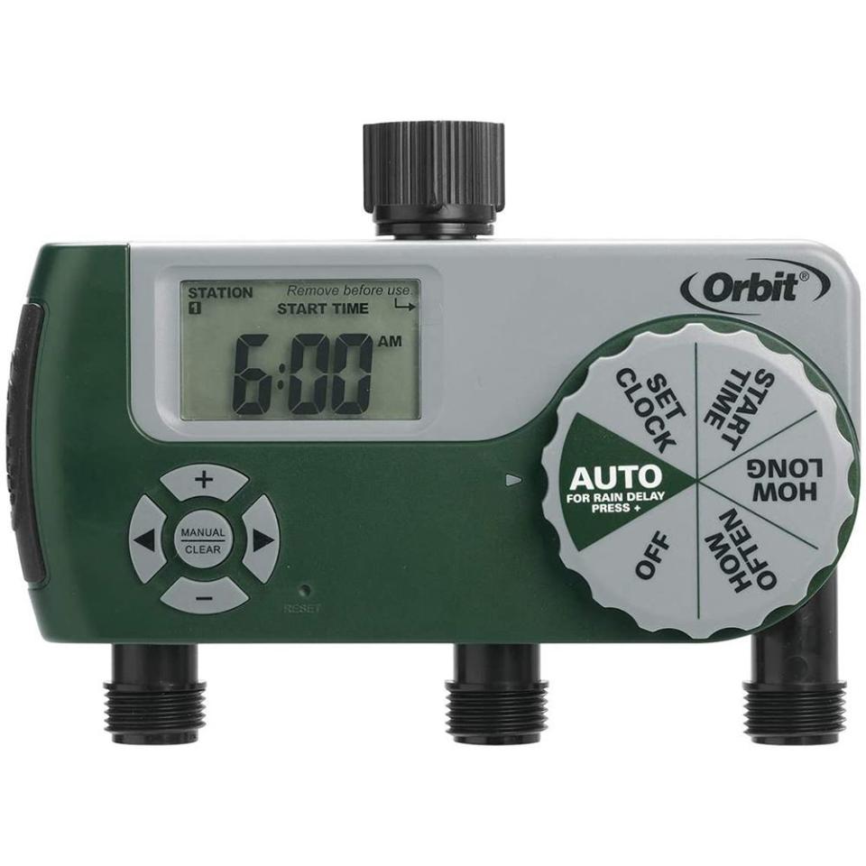 4) Orbit 56082 Sprinkler Timer, 3-Outlet