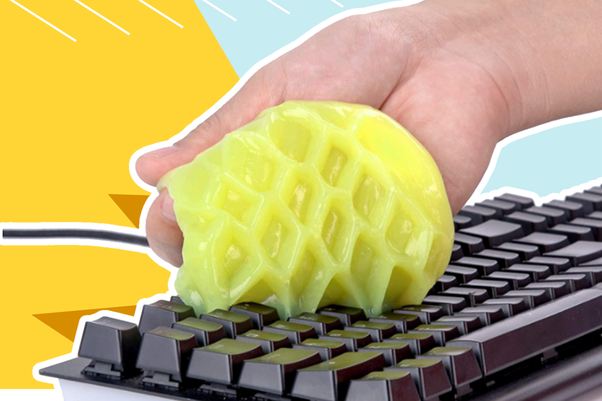 How To Keep Your Keyboard Clean and Free of Crumbs, Dust and Grease