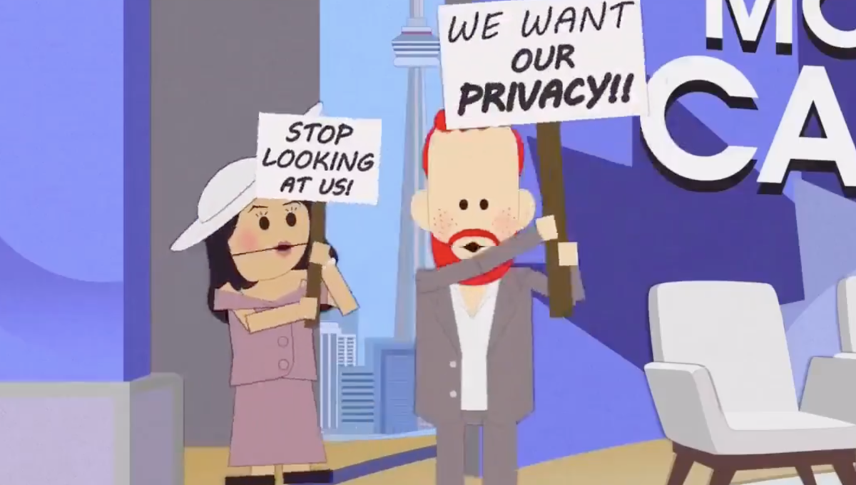 Meghan Markle and Prince Harry mocked on South Park as they scream 'we want  privacy' while promoting bio in cartoon